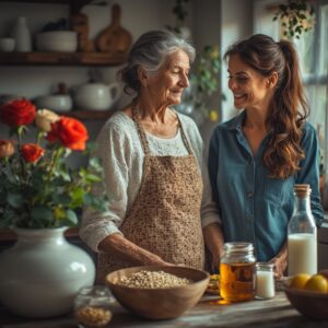 Heritage Skincare Edit, Rose, Honey, Milk, Oats